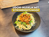 Cremige Udon-Nudeln mit Zitronenseitlingen