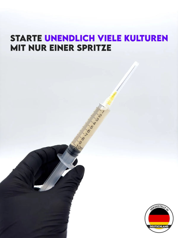 Flüssigmyzel - Lebende Pilz-Kultur zum Vermehren