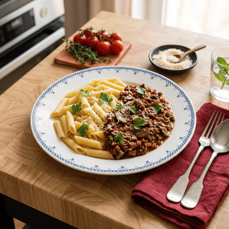 Pilzbolognese